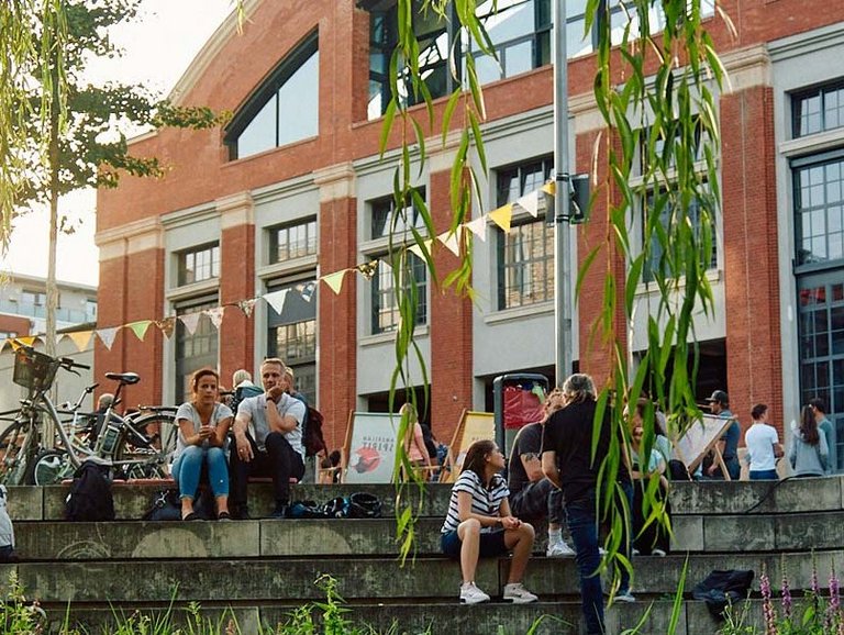 Außenansicht der Zentralheize Erfurt